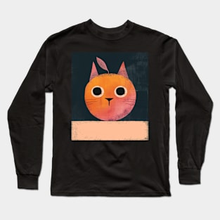 peachy kitty oddity Long Sleeve T-Shirt